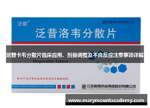 恩替卡韦分散片临床应用、剂量调整及不良反应注意事项详解