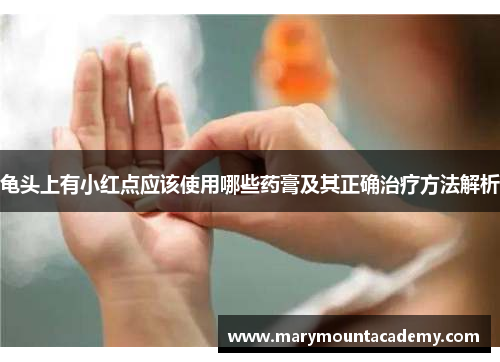 龟头上有小红点应该使用哪些药膏及其正确治疗方法解析